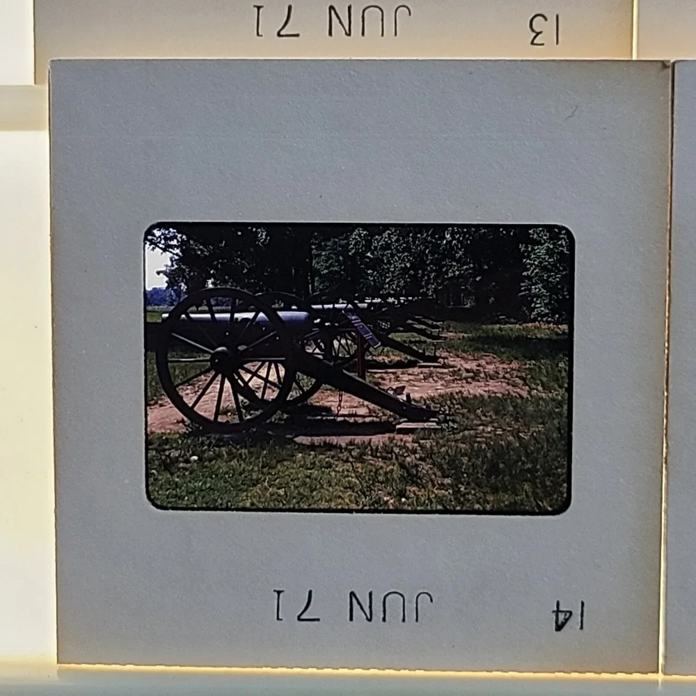 Lot of 30 Slides Civil War‎ Battlefields Tourist Scenery Photos 1971